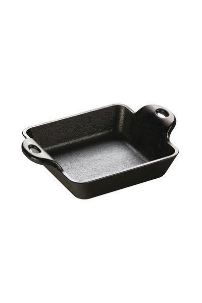 Lodge Heat-Treated Cast Iron Square Mini Server \ HMSS