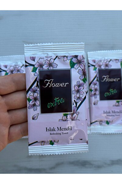 maycup Tekli Islak Mendil (TEK KULLANIMLIK) 7cm*12cm - 50adet Japon Kirazı