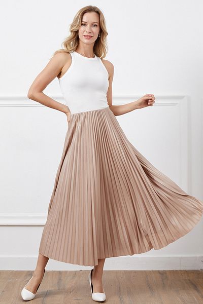 DPARİS Pleated Skirt
