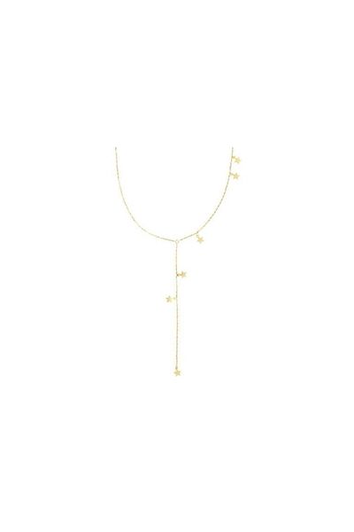 ohmygod jewelry Colier Constelatie din Argint si Argint Placat cu Aur, 40 Cm – Constelation
