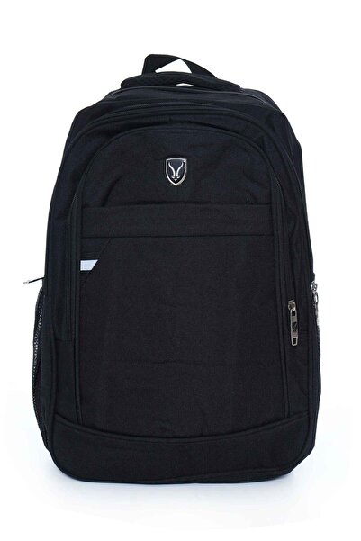 OEM Rucsac negru pentru bărbați, 3 compartimente, 44x31x13 cm, 17 litri, Reco...