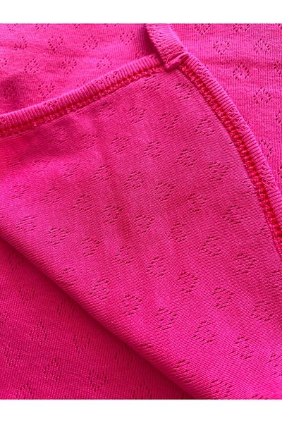 Seçkin Baby Fuchsia Jacquard Single Layer Blanket 70*75 cm