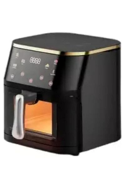Tradeo 10L Digital Air Fryer, 1400W, Touch Control, Non-Stick, Multi-Function – Fry, Grill, Bake & More