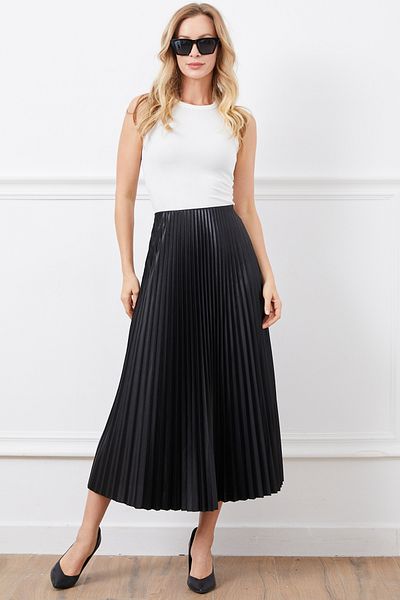 DPARİS Pleated Skirt