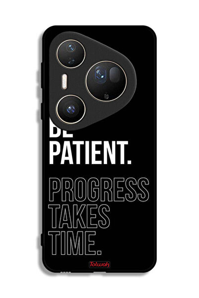 Tolwak غطاء حماية فائق لهاتف هواوي بيورا 80 - كن صبورًا، فالتقدم يستغرق وقتًا