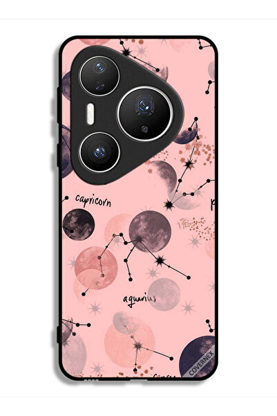 Covernex غطاء حماية لهاتف هواوي بيورا 80 برو بلس برسومات الأبراج الفلكية