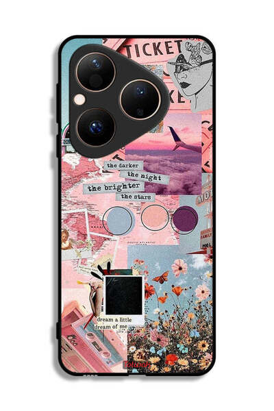 Tolwak غطاء حماية لهاتف هواوي بيورا 80 - الليل أظلم والنجوم أكثر إشراقًا