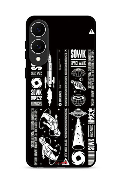 Tolwak غطاء حماية لهاتف Samsung Galaxy S25 Edge، ملصق Sowk Space Walk