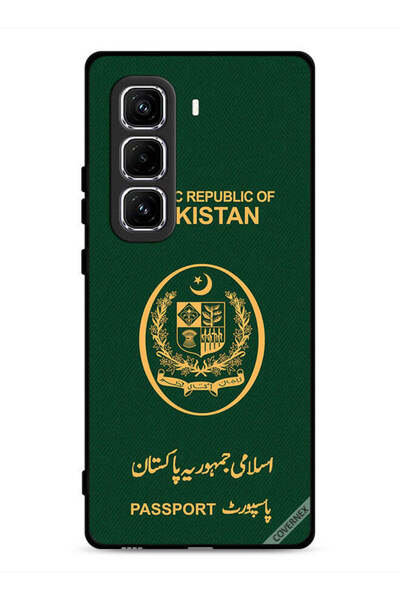 Covernex غطاء حماية لهاتف Infinix Hot 50 Pro 4G بنمط جواز السفر الباكستاني