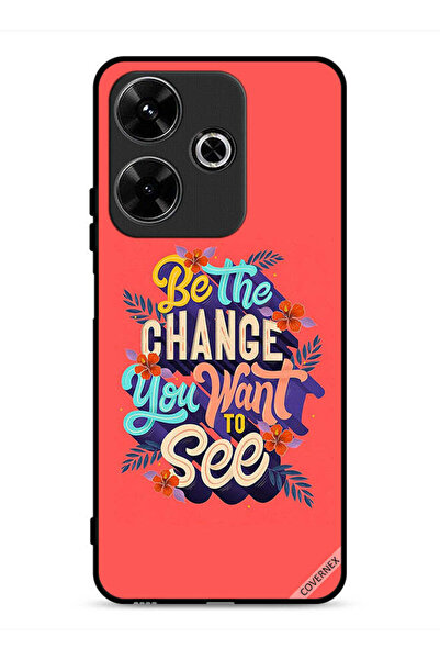 Covernex غطاء حماية لهاتف Xiaomi Redmi 13 4G كن التغيير الذي تريد رؤيته