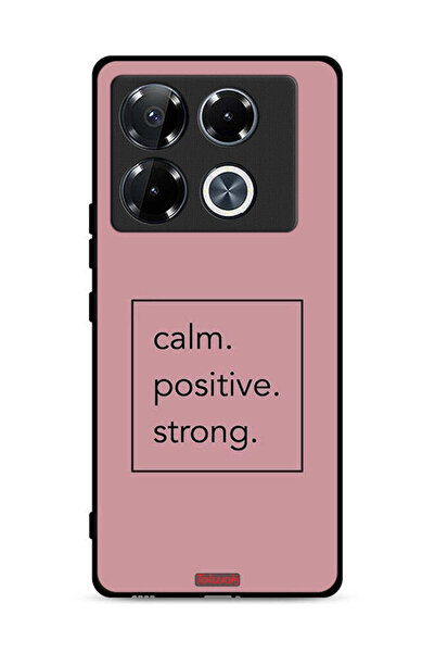 Tolwak غطاء حماية لهاتف Infinix Note 40 Pro 5G، هادئ، إيجابي، قوي