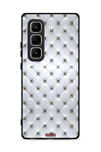 Tolwak غطاء حماية لهاتف Infinix Hot 50 Pro 4G مطبوع عليه دبابيس على القماش