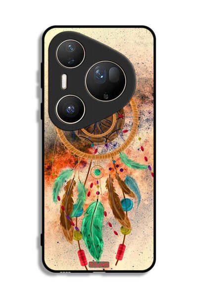 Tolwak غطاء حماية فائق لهاتف هواوي بيورا 80 بتصميم ماندالا وريش معلق