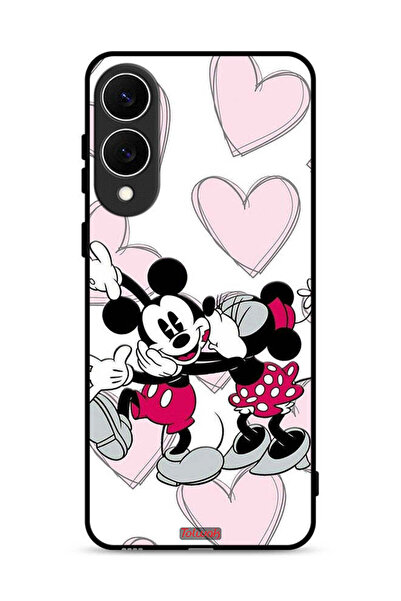 Tolwak غطاء حماية لهاتف سامسونج جالاكسي S25 إيدج بتصميم عناق ميكي ماوس