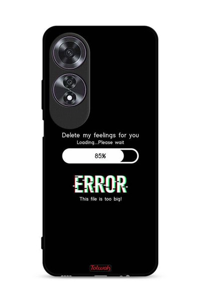 Tolwak غطاء حماية لهاتف Oppo A60 - احذف مشاعري تجاهك