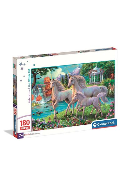 UNICORN Waterfall Puzzle Clementoni 180 pieces