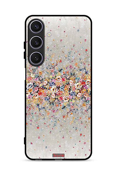 Tolwak غطاء حماية لهاتف Samsung Galaxy A26 بنقشة زهور صغيرة وفن تجريدي