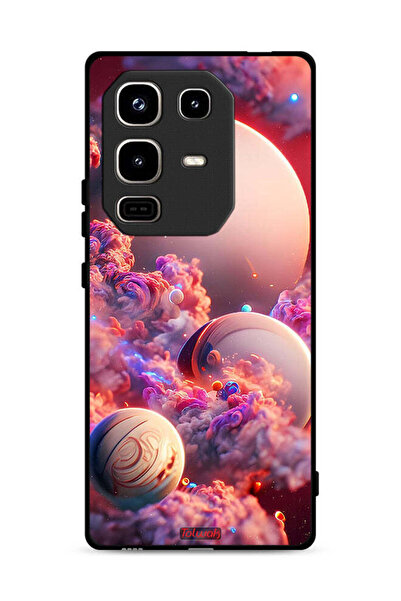 Tolwak غطاء حماية لهاتف Infinix Note 50 Pro 4G بطبعة غيوم وفن تجريدي