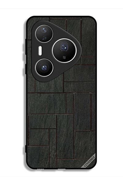 Covernex غطاء حماية لهاتف هواوي بيورا 80 برو بنقشة حائط حجرية