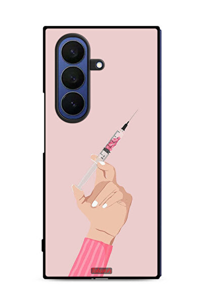 Tolwak غطاء حماية لهاتف Samsung Galaxy Z Fold7 Love Injection