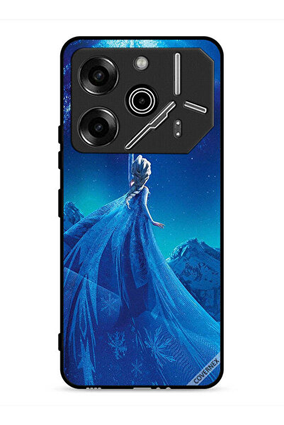 Covernex غطاء حماية لهاتف تكنو بوفا 6 برو 5G بطبعة إلسا فروزن