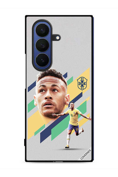 Covernex غطاء حماية لهاتف سامسونج جالاكسي زد فولد 7 برسومات نيمار