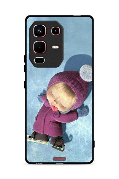 Tolwak غطاء حماية لطيف على شكل دمية لهاتف Infinix Note 50s