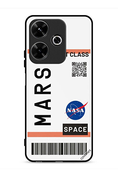 Covernex غطاء حماية لهاتف شاومي ريدمي 13 4G بتصميم مشبك فني من مارس