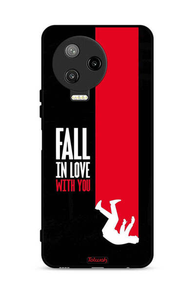 Tolwak غطاء حماية لهاتف Infinix Note 12 Pro 4G "Fall In Love With You"