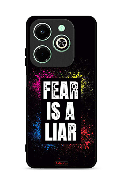 Tolwak غطاء حماية لهاتف Infinix Hot 40i 4G - الخوف كاذب