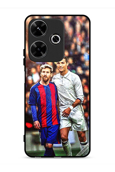 Covernex غطاء حماية لهاتف شاومي ريدمي 13 4G ميسي ورونالدو