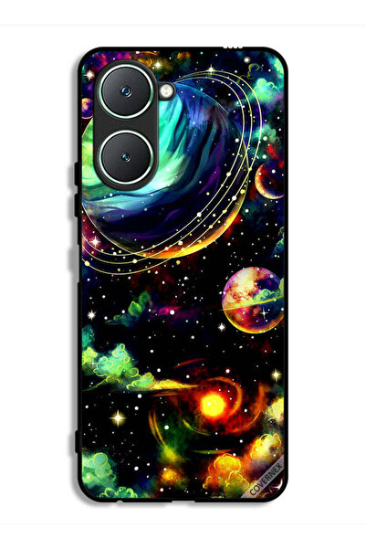 Covernex غطاء حماية لهاتف Vivo Y18i 4G بنقشة نباتات زحل