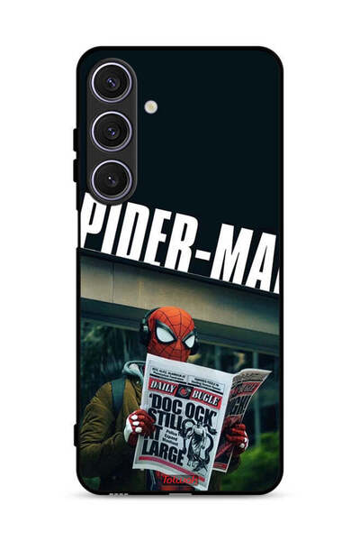 Tolwak غطاء حماية لهاتف Samsung Galaxy A26 سبايدرمان يقرأ صحيفة