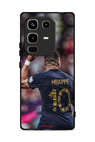 Tolwak غطاء حماية لهاتف Infinix Note 50 Pro 4G بتصميم Mbappe 10