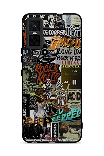 Tolwak غطاء حماية انفينيكس جي تي 30 برو، تحيا موسيقى الروك أند رول