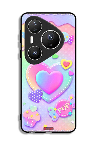 Tolwak غطاء حماية هواوي بيورا 80 برو بلس برسومات قلوب البوب