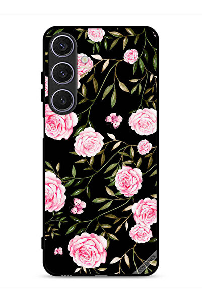 Covernex غطاء حماية لهاتف سامسونج جالاكسي A26، وردة في باقات من الأوراق الصغيرة