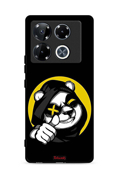 Tolwak غطاء حماية لهاتف Infinix Note 40 Pro 5G بتصميم قطة مارشميلو لطيفة