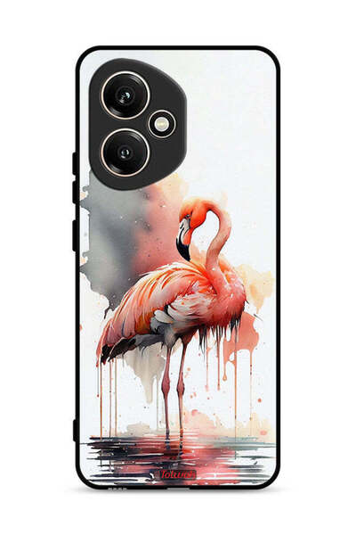 Tolwak غطاء حماية لهاتف Honor 400 برسومات ألوان مائية استوائية