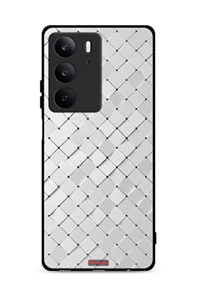 Tolwak غطاء حماية لهاتف Realme C75 4G بنقشة بلاط