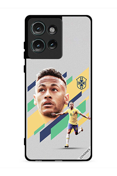 Covernex غطاء حماية لهاتف موتورولا إيدج 50 برسومات نيمار