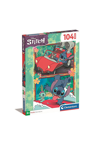 Stitch Пъзел Клементони от Disney Лило и дивото приключение със 104 части