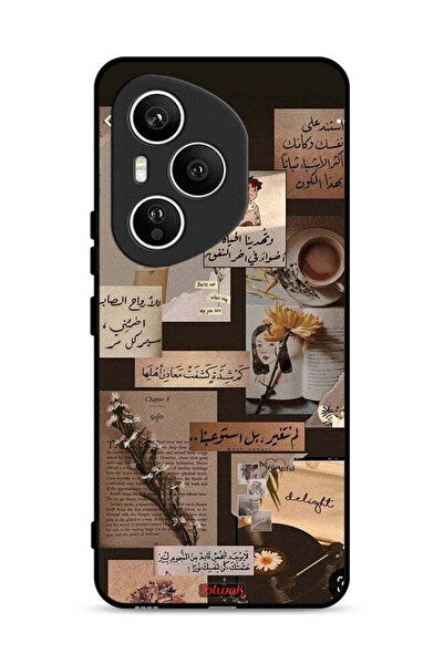 Tolwak غطاء حماية لهاتف Honor 400 Pro بنقشة اقتباسات عربية عتيقة