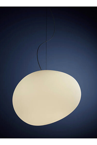 LUXXO Suspensie Sollux M, 1xE27, corp sticla alb-laptos, ajustabil