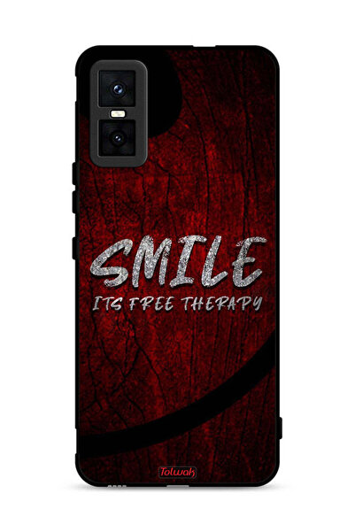 Tolwak Infinix GT 30 Pro Protective Case Cover Smile Its Free Therapy