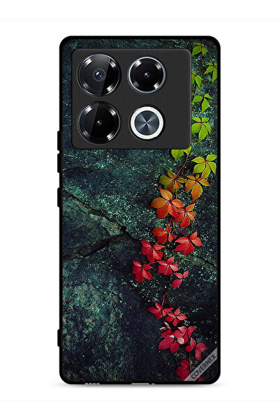 Covernex غطاء حماية لهاتف Infinix Note 40 Pro 5G بأوراق جميلة