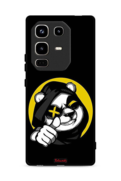 Tolwak غطاء حماية لهاتف Infinix Note 50 Pro 4G بتصميم قطة مارشميلو لطيفة