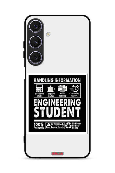 Tolwak غطاء حماية لهاتف Samsung Galaxy A26، ملصق طالب الهندسة