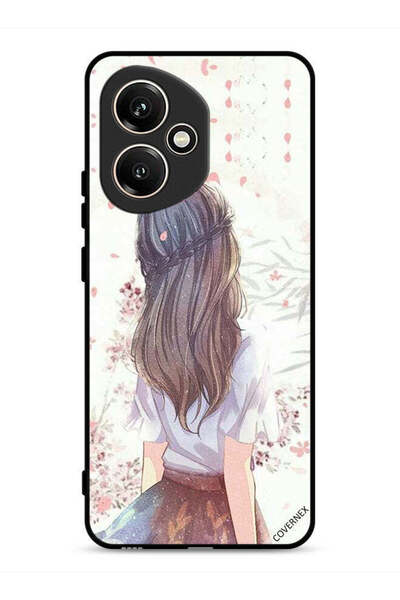 Covernex Honor 400 Protective Case Cover Cute Girl In Deep Thinking