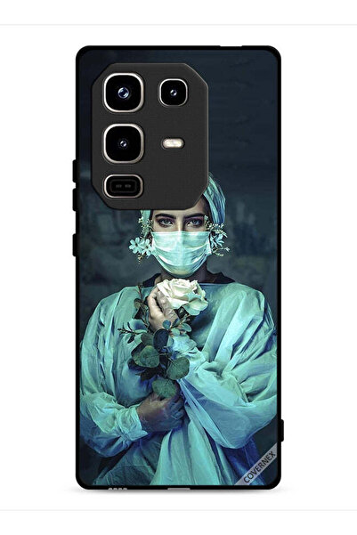 Covernex غطاء حماية لهاتف Infinix Note 50 Pro 4G برسومات ممرضة